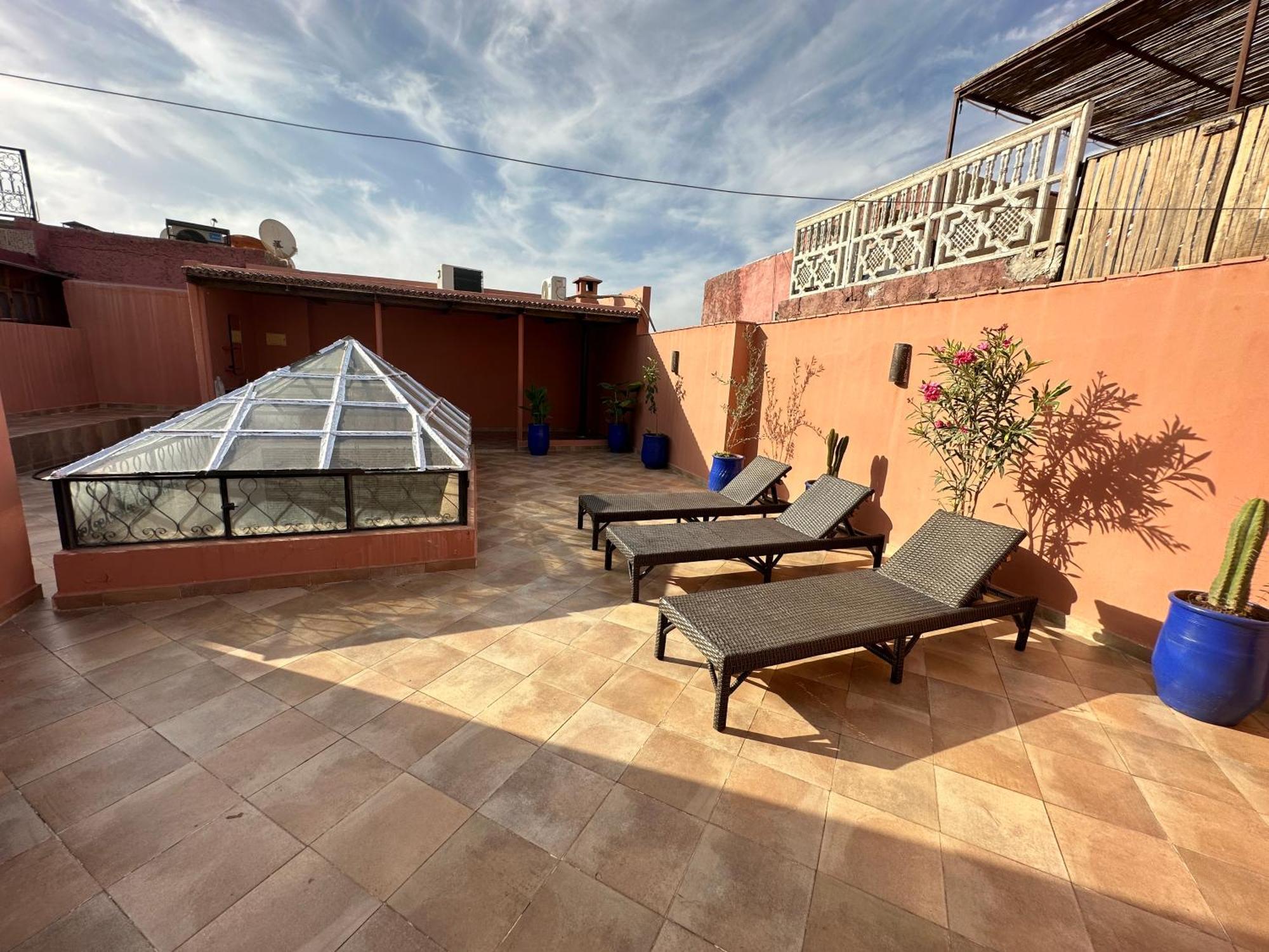 Riad Luna Marrakesch Exterior foto